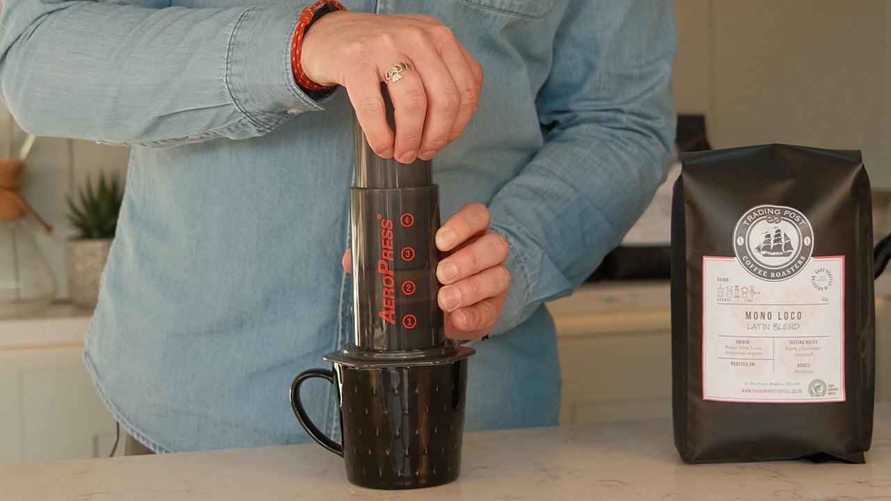 How to use the AeroPress! (easy step by step video and instructions