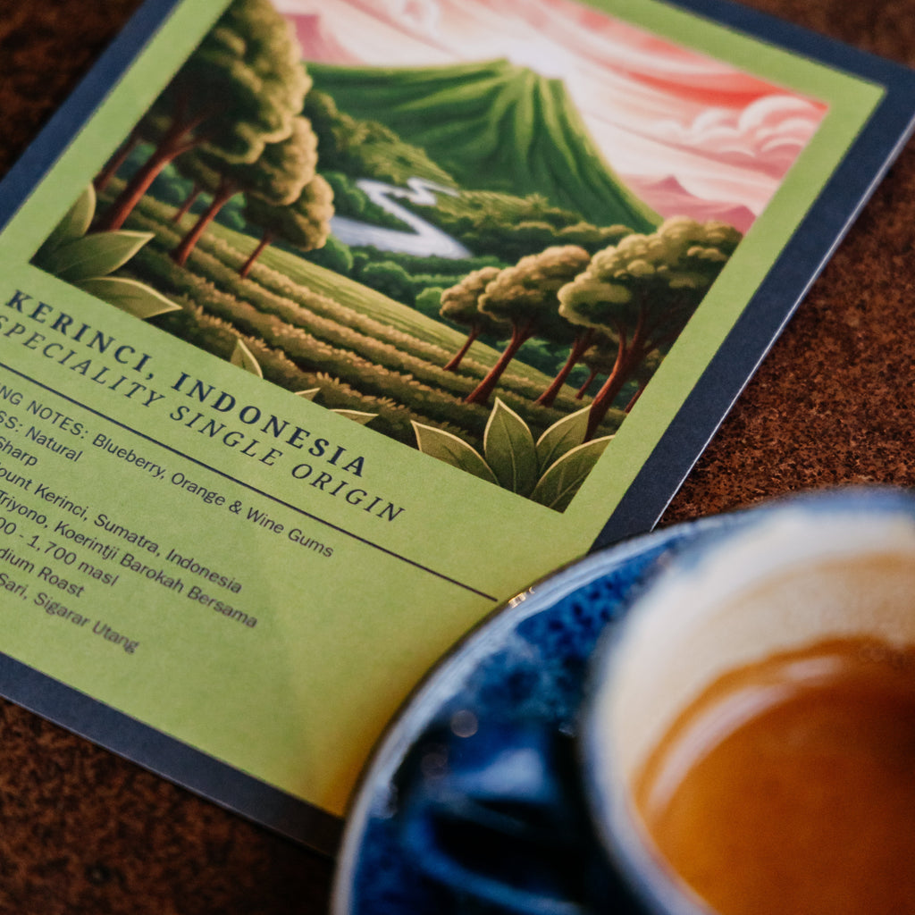 Kerinci, Indonesia Single Origin Speciality Coffee