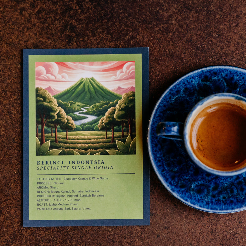 Kerinci, Indonesia Single Origin Speciality Coffee