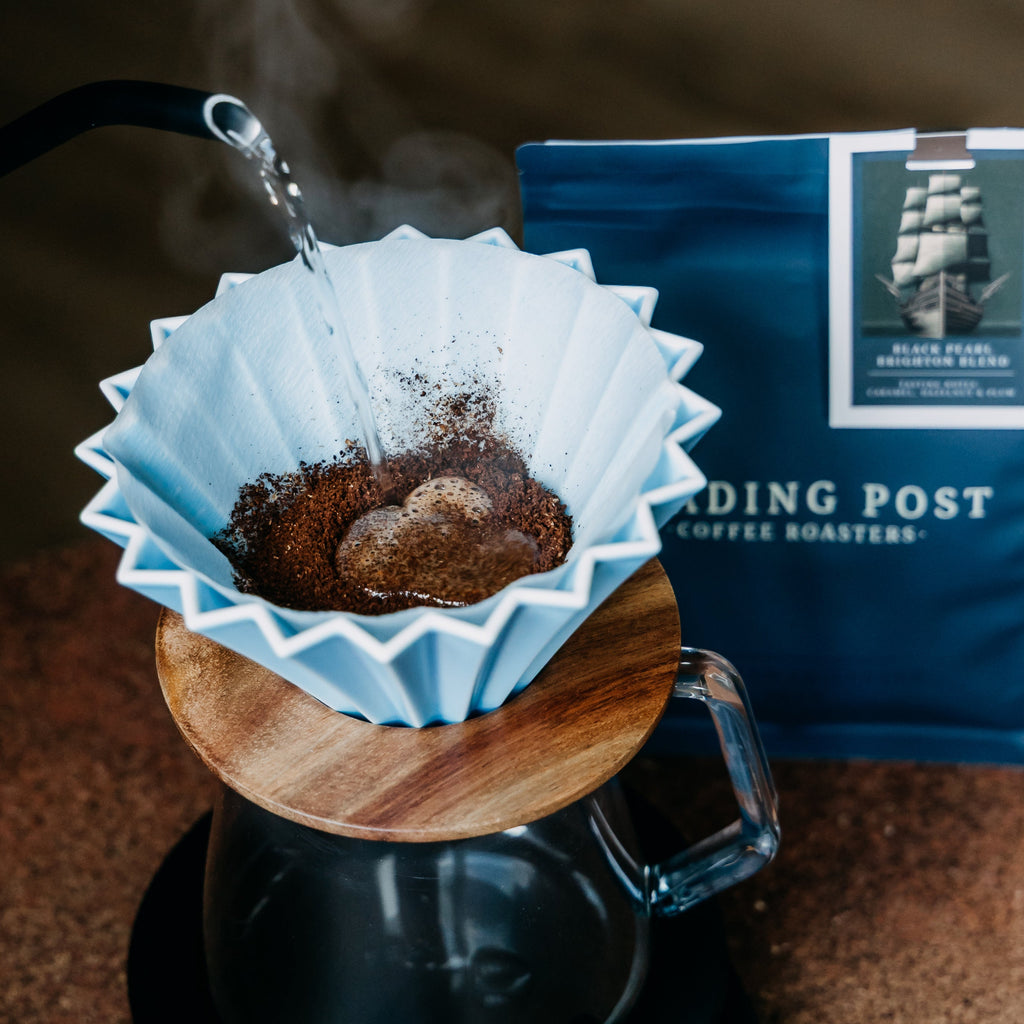 Origami Ceramic Dripper - Matte Blue (Size M)