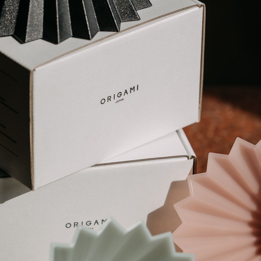 Origami Air Dripper in Matte Green at Trading Post Coffee Roasters