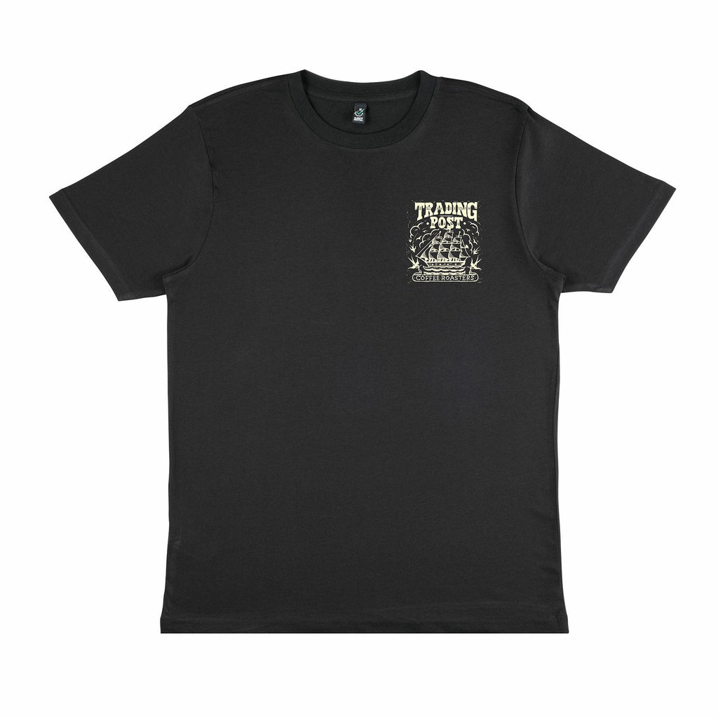 Trading Post Monsoon Malabar Ltd. Edition T-Shirt (washed black/off-white)