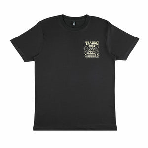 Trading Post Monsoon Malabar Ltd. Edition T-Shirt (washed black/off-white) - Trading Post Coffee Roasters 