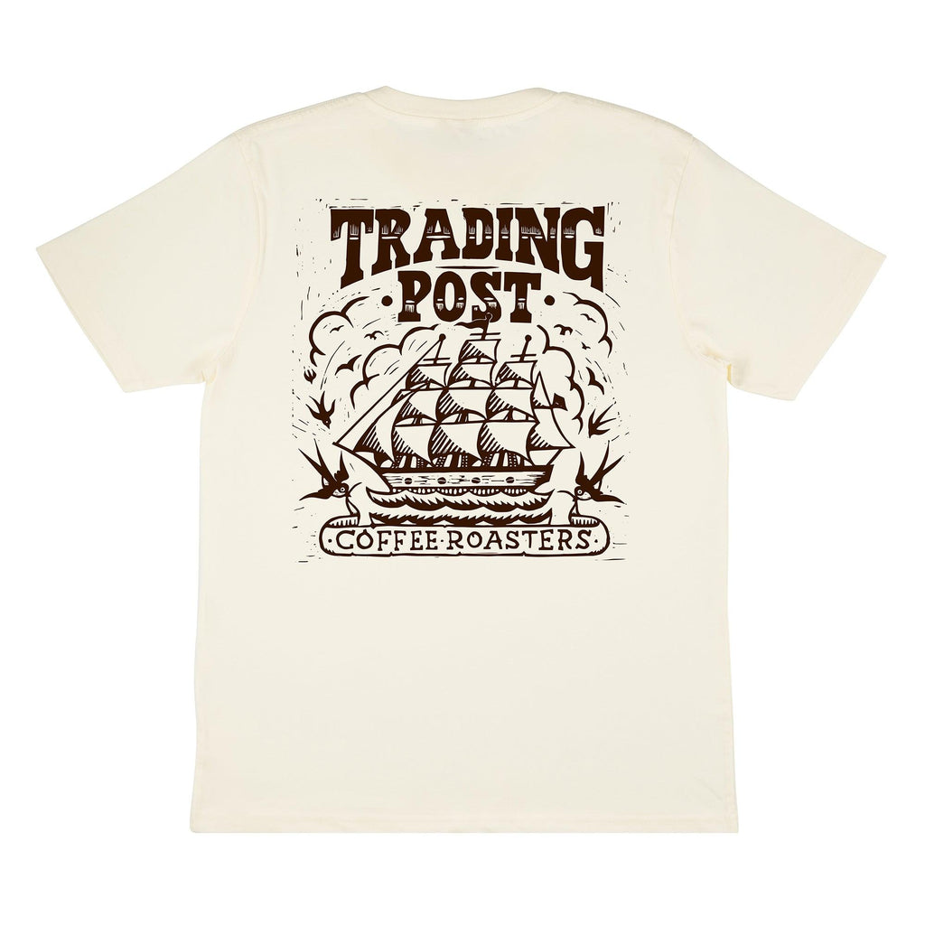 Trading Post Monsoon Malabar Ltd. Edition T-Shirt (Natural/Coffee)